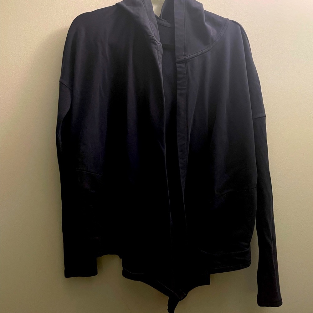 Womens Under Armour Modern Athletic Open Cardigan with Hood and Pockets